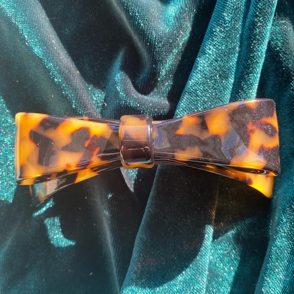 Tortoise Shell Barette - Picture 1 of 3